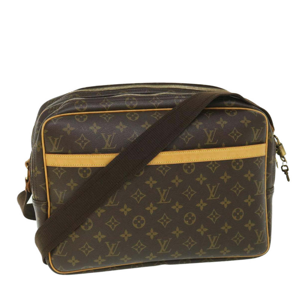LOUIS VUITTON Monogram Reporter Gm Shoulder Bag M45252 Lv Auth 55635 - Picture 1 of 16